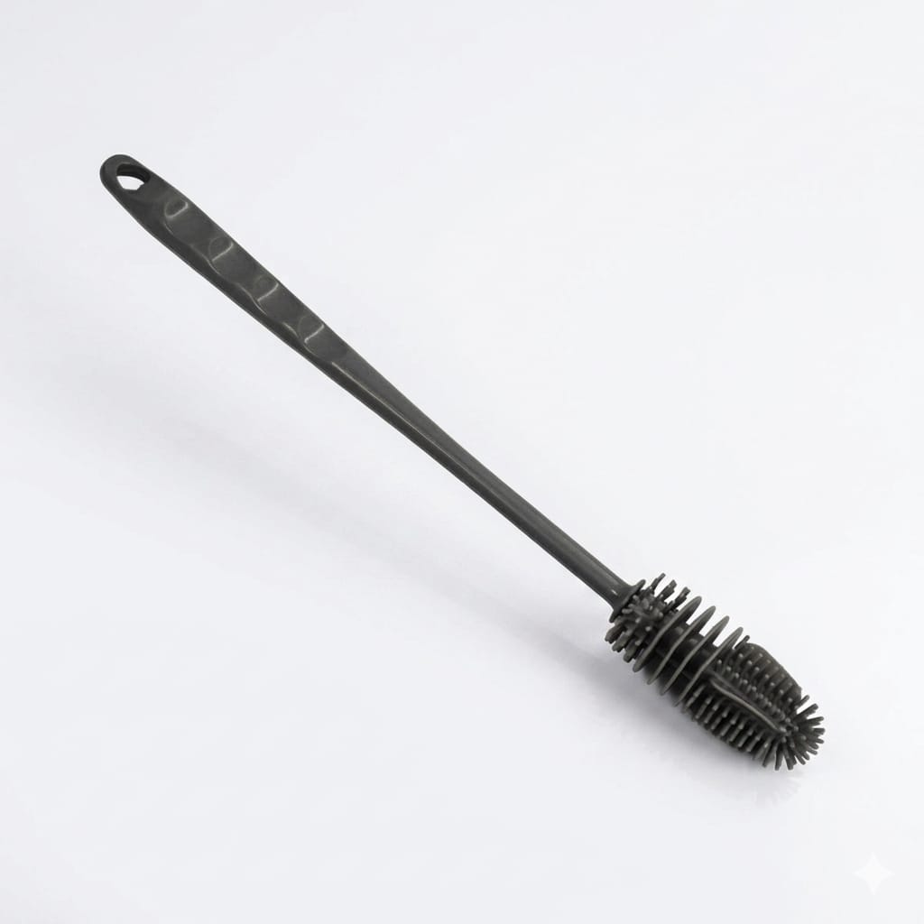 Silicone Bottle Cleaning Brush with Long Handle | Kitchen Cleaning Tool