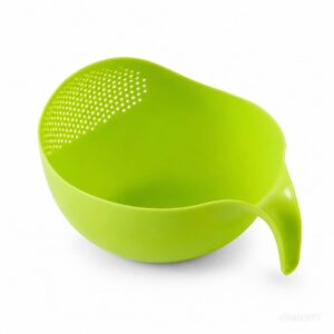 Multi-Purpose Kitchen Strainer Bowl with Handle | Wash, Drain & Serve